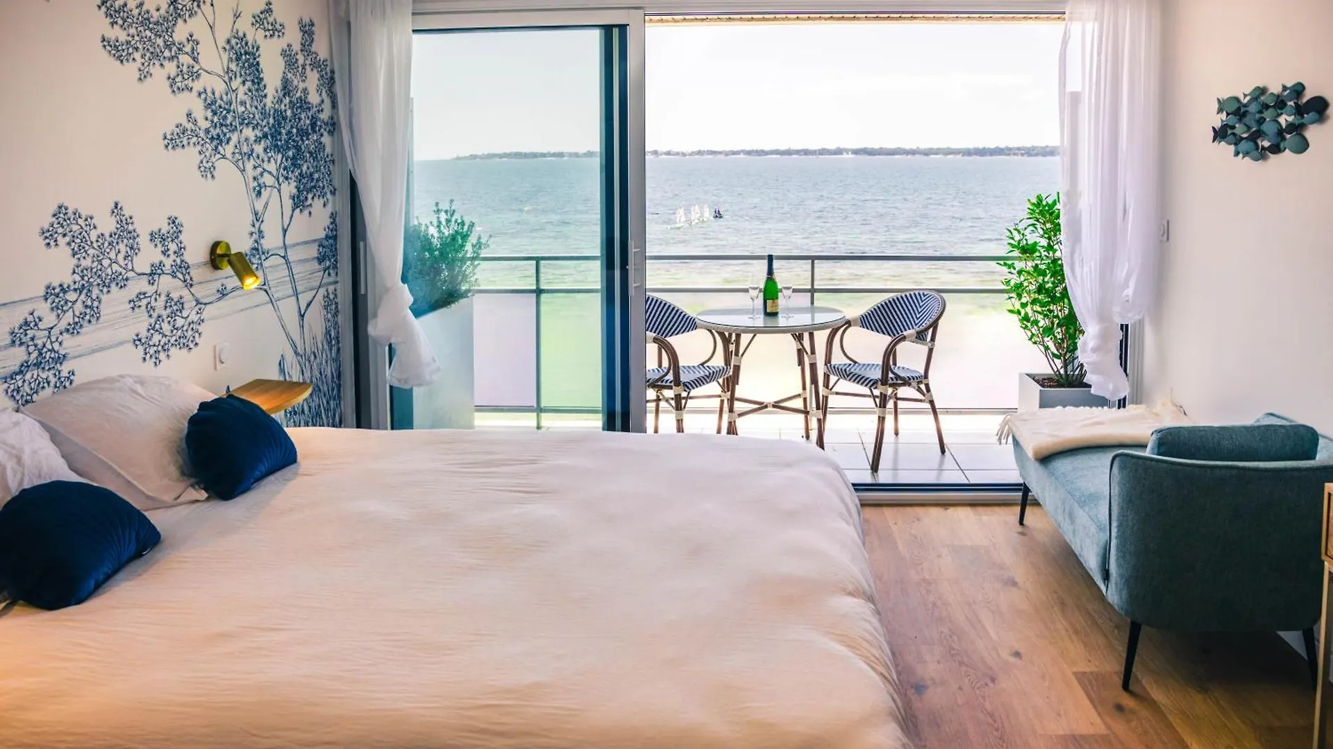 Flots Bleus - Cozy Studio - White Sand Beach 孔卡尔诺 0*,  法国